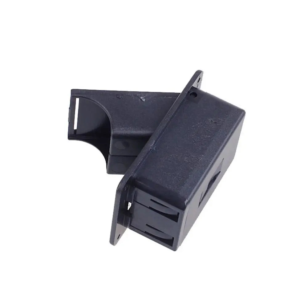 Boîte de batterie de micro de guitare noire Durable, support de batterie en plastique 9V, boîte de rangement de pièces de guitare, boîtier de batterie