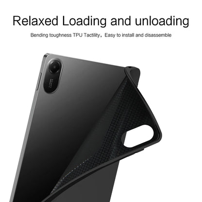 HUWEI Case For Xiaomi Redmi Pad 2 2025 Flip Stand Cover for Redmi Pad 2 Pad2 Case Red Mi Pad 2 11 inch Tablet Case TPU Shell