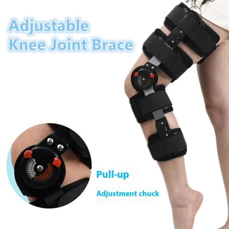Stabilisateur de soutien orthopédique après chirurgie, genouillère articulée réglable, civière de Fixation des articulations du genou, stabilisateurs de récupération des jambes