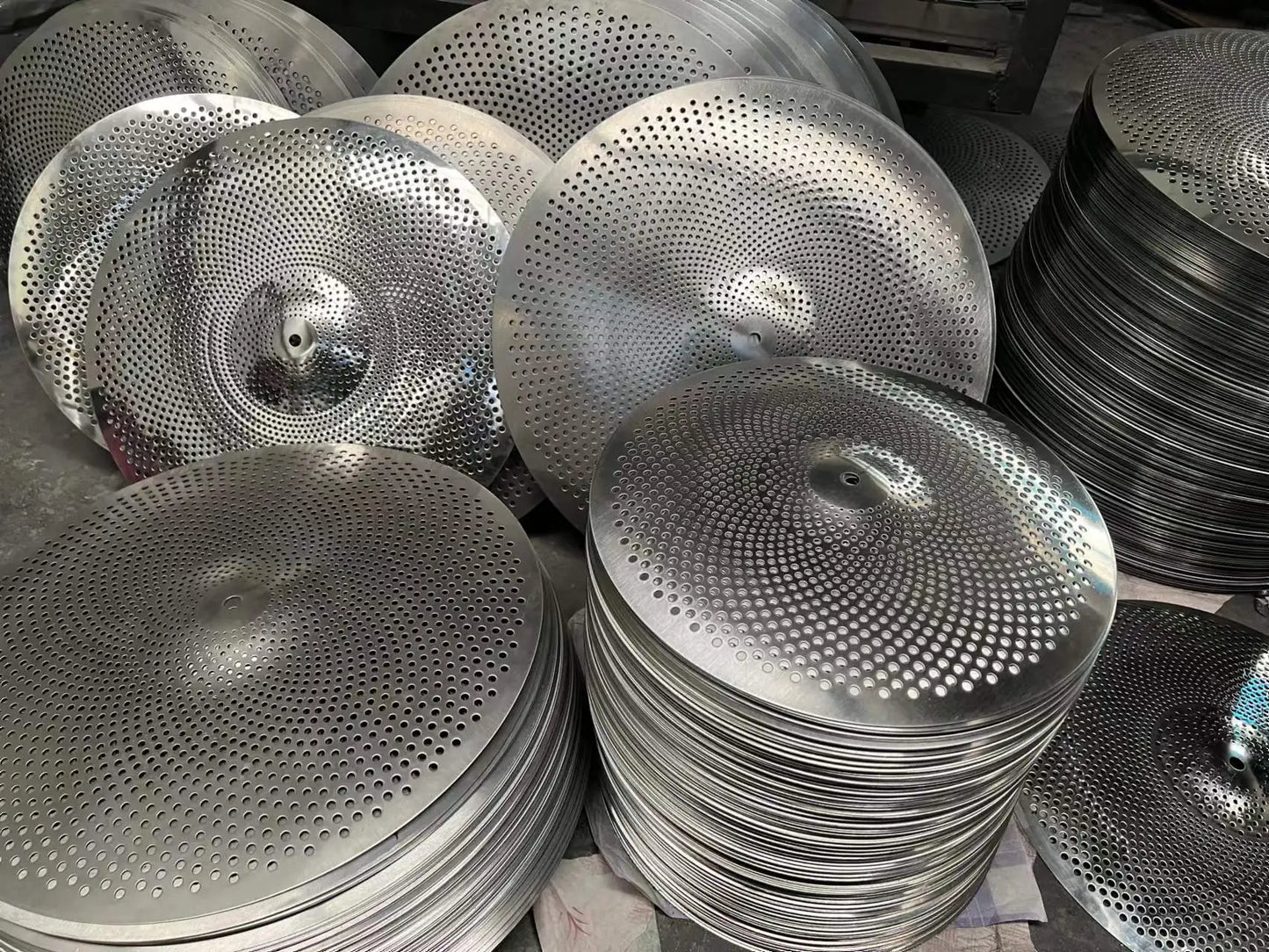Aborea Sliver Plat à charleston silencieux à faible volume de 14 pouces pour la pratique en salle des batteurs