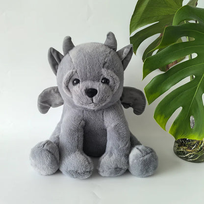 TreasuringU New Gargoyle Bear Plush Toys Gargoyle Plush Doll Character Peripheral Stuffed Doll Halloween Christmas Soft Pillow
