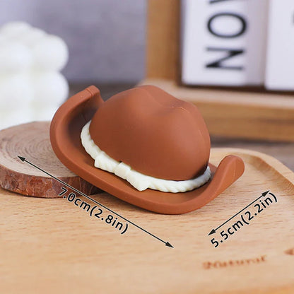 Chapeau de Cowboy rouge Rose, boules de bottes, décoration de gâteau, Cowboy de Cowgirl occidentale, décor de fête prénatale d'anniversaire, fournitures à thème de ferme occidentale