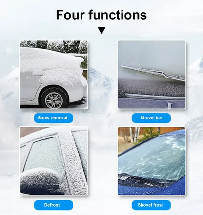 SEAMETAL voiture grattoir à glace pelle de déneigement hiver pare-brise fenêtre nettoyage de la neige outil de grattage brise-glace automatique pelle à neige