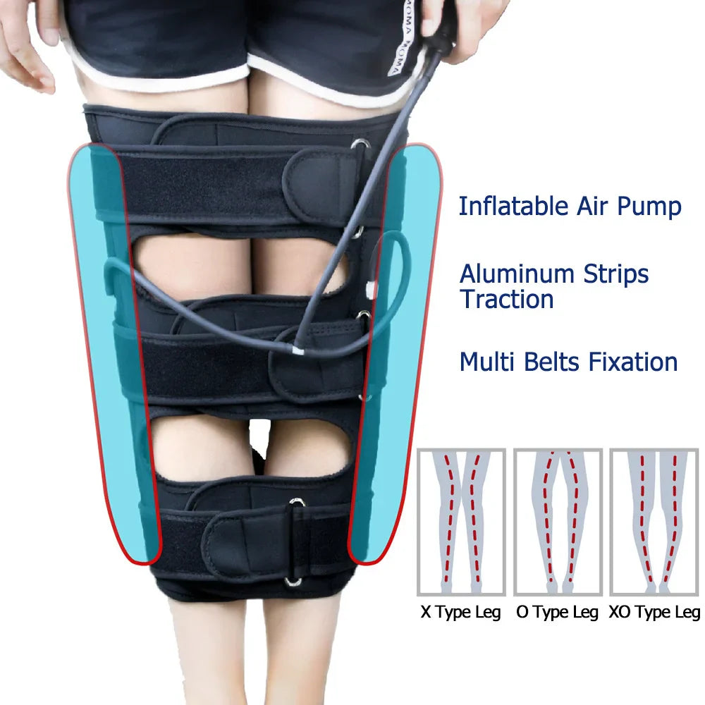 Correcteur orthopédique de jambes O X pour adultes, Correction de redressage des jambes, Traction physique, redressage des jambes, attelle de beauté en forme de jambes
