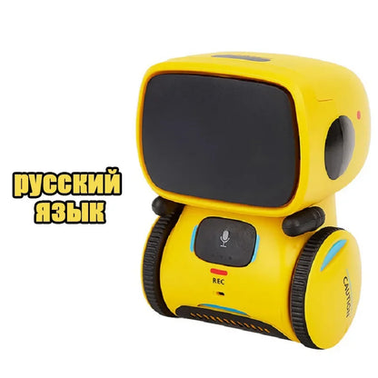 Robot Emo Robots intelligents Version russe, anglaise et espagnole jouets à commande vocale et tactile interactif éducatif pour enfants G