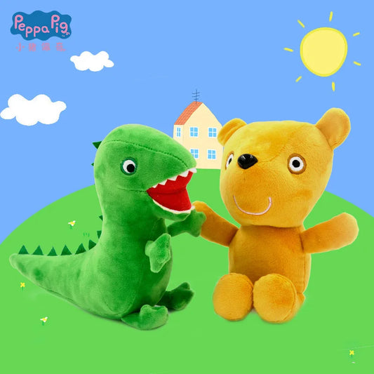 Piggy Doll Peppa Pig Doll Large Plush Toy Pillow Pendant Dinosaur Teddy Doll Birthday Gift