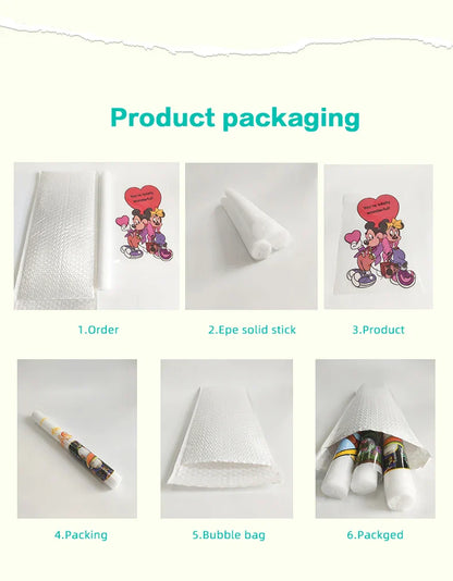 Stitch Love Cartoon Stickers  Iron-on Transfers for Clothing Firm and Fadeless  Stickers Easy to Use DIY Decoration