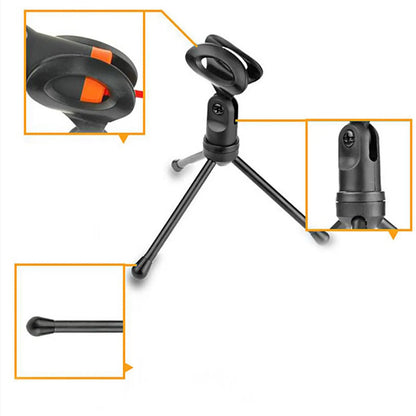Microphone professionnel Microphones à condensateur Plug & Play 3,5 mm pour