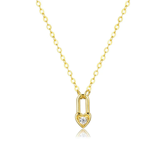 Heartfelt Sterling Silver Pendant Necklace