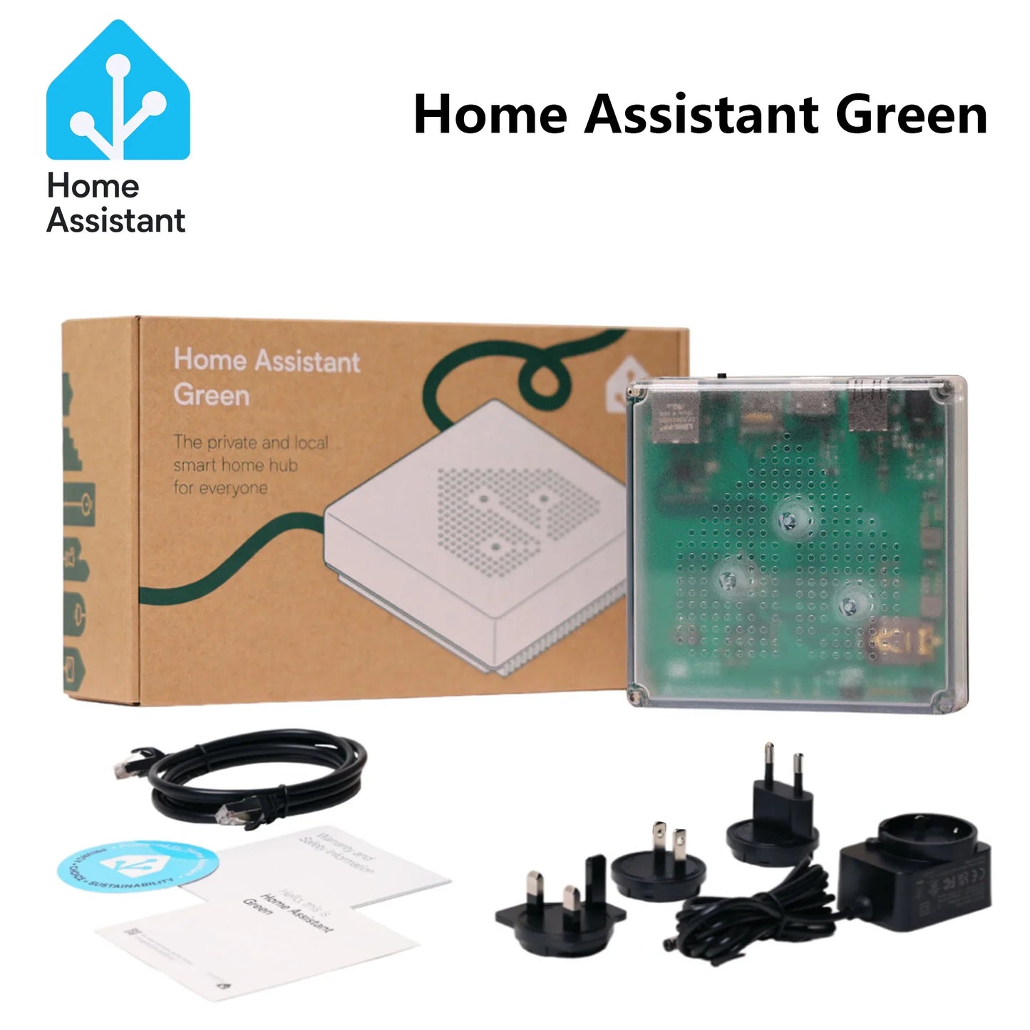 Home Assistant Green Smart Homekit 4 Go de RAM 32 Go eMMC le plus simple et la façon mise au point de la vie privée pour automatiquement votre maison