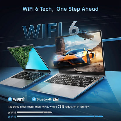 ACEKAMAS 17.3 inch Laptop Computer Intel N5095 Windows 11 Pro Fingerprint Office Laptops 16GB DDR4 1TB SSD Portable Notebook PC