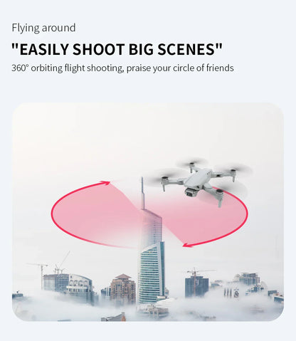 Drone L900 Pro 4K professionnel 5G GPS HD double caméra photographie sans balais pliable quadrirotor RC distance 1.2KM drones jouets