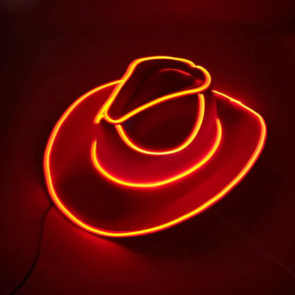 Chapeau de Cowboy nacré, Costume de danse, casquette de Cowgirl scintillante, pour boîte de nuit néon, nouvel arrivage