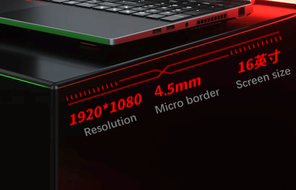 YSJMNPC Gaming Laptop Computer Intel Core i9-13900H NVIDIA RTX 4050 6G 16 Inch IPS 2*DDR5 MAX 64GB 2*M.2 PCIE SSD WIFI