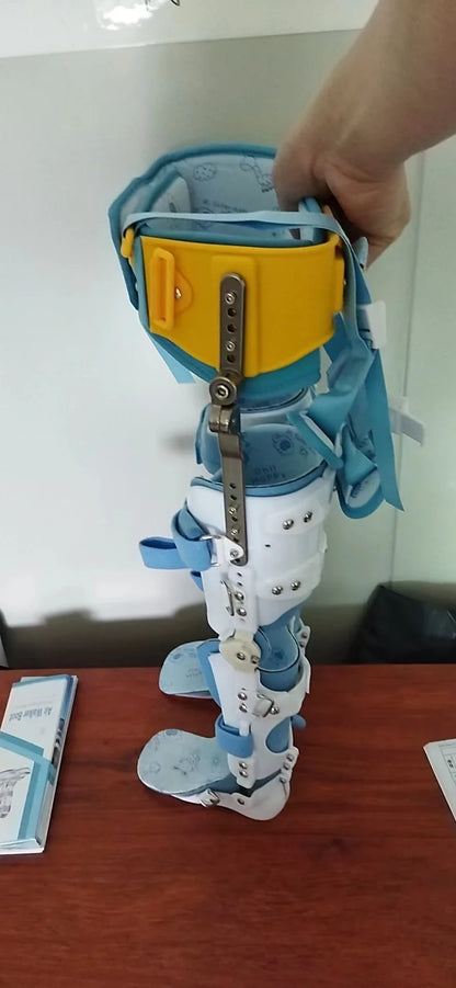 KID articulé ROM hanche genou soutien orthèse hanche genou cheville pied orthèse jambe Fracture pour genou chirurgie ligament soutien