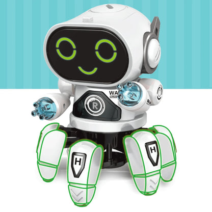 Robot électrique pour enfants, Six griffes, en plastique, Intelligent, danse, chant, lumière, Robot électrique pour garçons