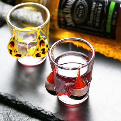 Sexy Body Bikini Shot Glass Cup Creative Crystal Wine Cup Liquor Whisky Vodka Beer Cup for Party Bar Halloween Gifts