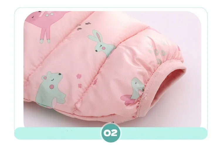 Enfants Garçons Bébé Vestes Légères à Capuche en Duvet Vêtements d'Extérieur Chauds Automne Enfants Filles Manteaux Imprimé Dinosaure Dessin Animé Vêtements Décontractés