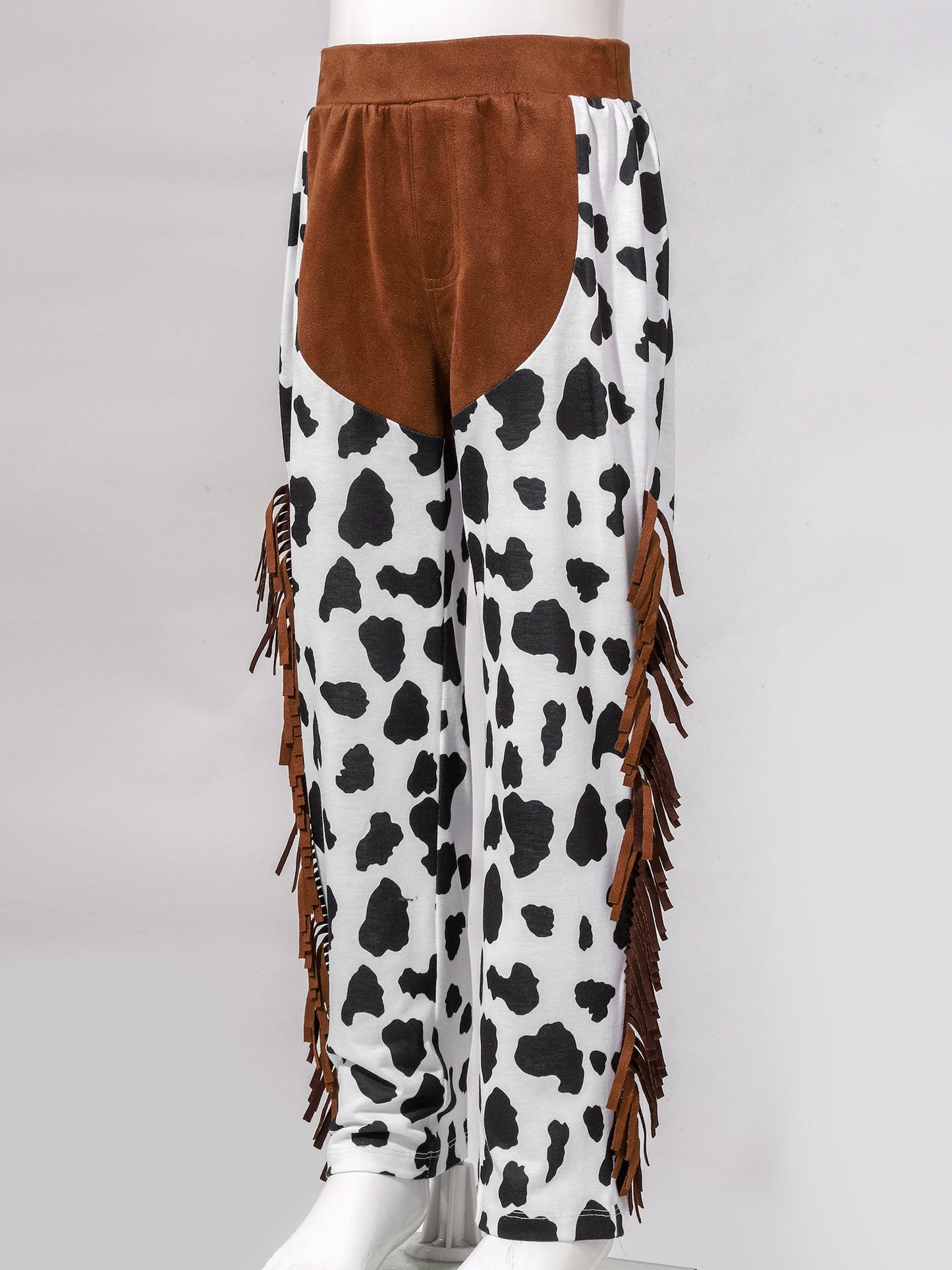 Costume de Cowboy Occidental pour Enfant, Déguisement de Cowgirl, Jeu, Interface West, ixd'Halloween, Cosplay, Ensembles de 4 Pièces, Performance sur Scène Trempée