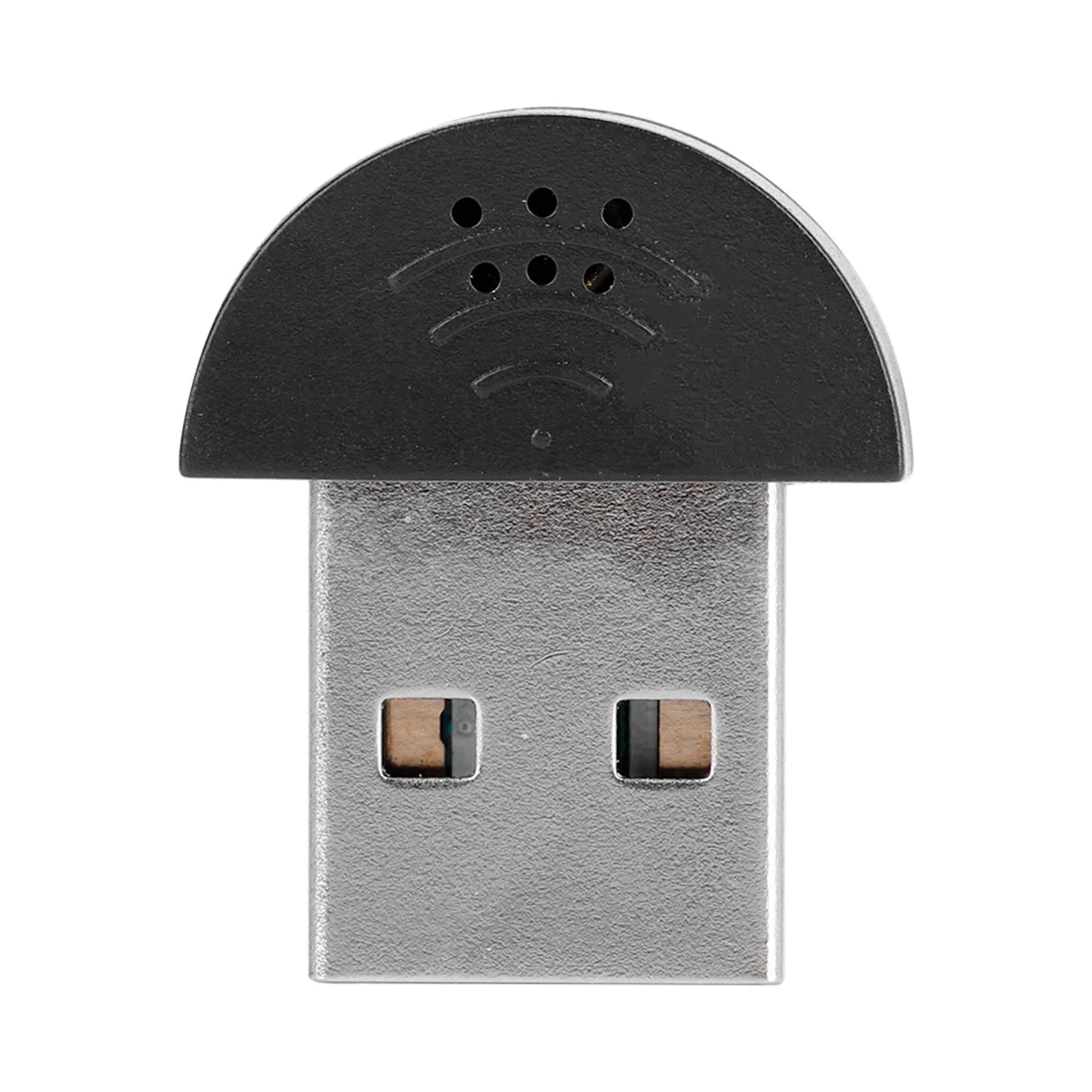 Mini microphone portable USB, microphone vocal de studio, adaptateur audio statique pour ordinateur PC