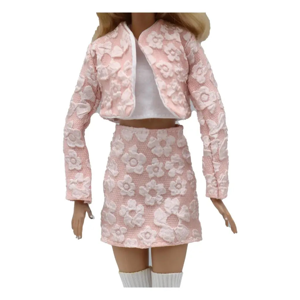 New 30cm 1/6 Doll flower Top Dress Daily Wear Accessories Clothes for Barbies doll