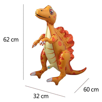 3D Self standing Dinosaur Tyrannosaurus Animal Balloons for Birthday Party Baby Shower Decoration Kit Inflatable Party Supplies