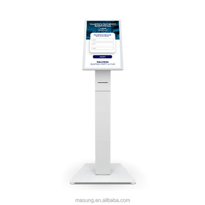 MASUNG MS-S11 système de commande de kiosque en libre-Service tout en un support de sol POS kiosques de commande de nourriture kiosque de paiement en libre-service