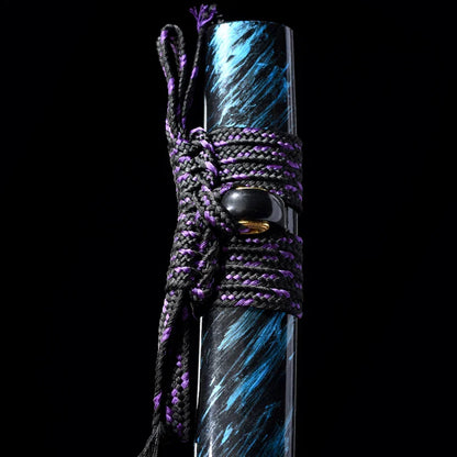 Katana – cordon tissé à la main en soie Sageo, pour épée de samouraï japonais, gaine Saya, corde de fourreau, choix de plusieurs couleurs