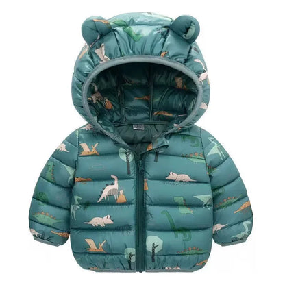 Manteaux d'automne pour filles, doudounes chaudes pour bébés, vestes à capuche, vêtements d'extérieur pour enfants, manteaux à la mode pour garçons, vêtements mignons 1-5 ans