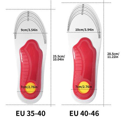 Semelle intérieure orthopédique Support de voûte plantaire semelles orthopédiques pour pieds plats pour soulager la pression du mouvement de l'air coussin d'amortissement semelle intérieure rembourrée