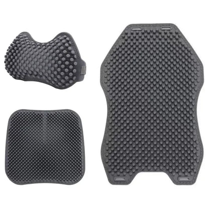 3-piece set of car cushions, car pillows, silicone car cushions, pressure reducing and comfortable neck protection headrests