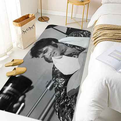 Rug for Bedroom E-Elvis Room Decorating Items Bathroom House Entrance Mat Living Room Floor Carpet Home Decorations Bathmat