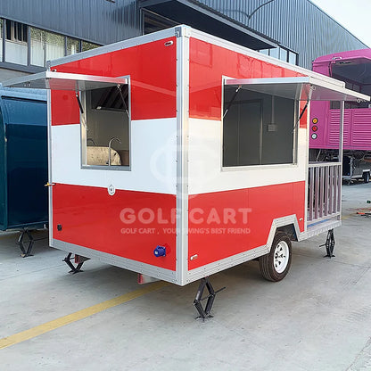 Custom Size Design Mobile Kitchen Food Truck Concession Trailer USA Street Food Truck Pizza Fast Food Trailer
