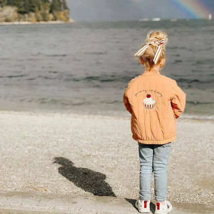Marque KS Veste d'agneau pour enfants Manteau automne hiver Bébé garçons Coton Vêtements d'extérieur Tout-petits Filles Combinaison de vol Veste Vêtements pour enfants