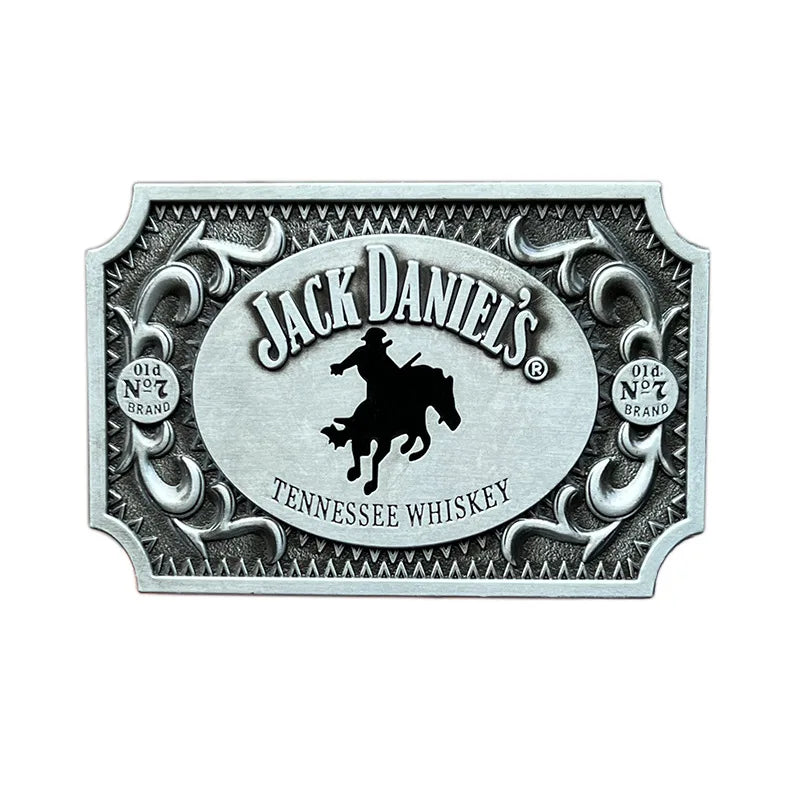 Whisky belt buckle Western cowboy