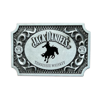 Whisky belt buckle Western cowboy