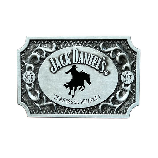 Whisky belt buckle Western cowboy
