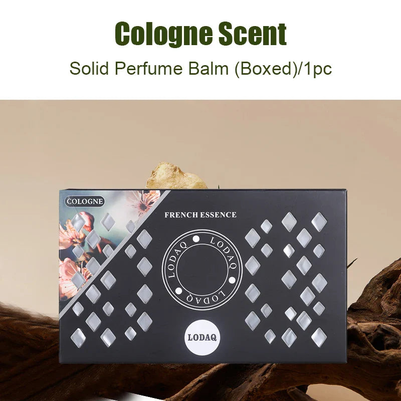 1pc Car Mounted Aromatherapy, Solid Car Perfume for Vehicle Use, Boxed Fresh Fragrance Balm to Eliminate Odors, Aromatic Ornamen
