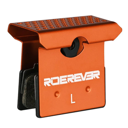 RIDEREVER-Plaquettes de frein à disque de vélo de route, coussretours semi-métallique, performance longue durée, refroidissement anti-poussière pour le cyclisme WinterMANO XcrucTRM9100