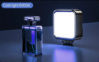Anneau lumineux Led avec trépied, Rechargeable, pour Selfie, lampe pour prise de vue Photo, accessoires pour téléphone portable