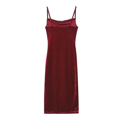 Faionable Sexy Summer Silk Chiffon One-oulder Split Dr Ele Midi Silhouette Svel Midi Dr for Women