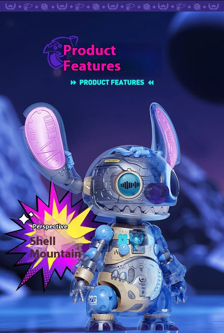Toptoy Stitch 626 Experimental Body Building Block Puzzle Stitch Assembling Toy Building Block Ornaments Graduation Gift