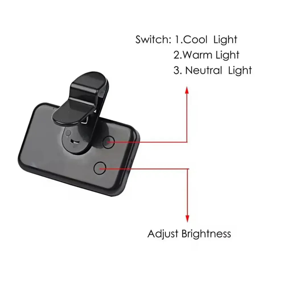 Mini flash pour téléphone portable, lumières pour Selfie, rechargeables, 3 Modes de luminosité, Clip réglable pour ordinateur portable, lumière de remplissage pour téléphone portable