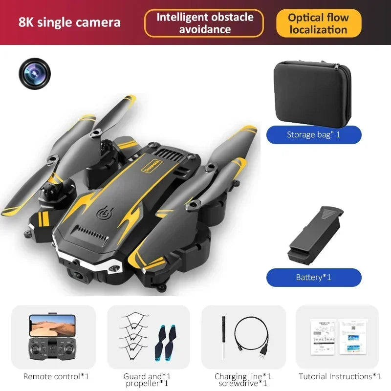 Drone G6 Pro 5G GPS moteur sans balais professionnel 8K HD photographie aérienne évitement d'obstacles UAV hélicoptère à quatre rotors jouets