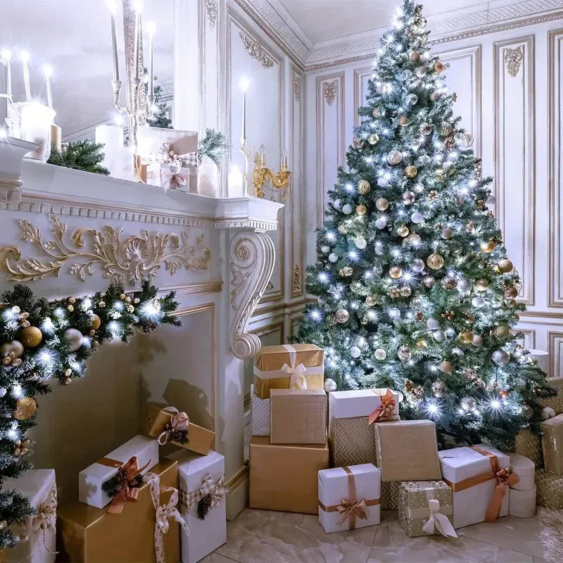 LED lumières de noël 5/10/20M 220V étanche fée lumières extérieur jardin arbre maison Halloween fête vacances décoration éclairage