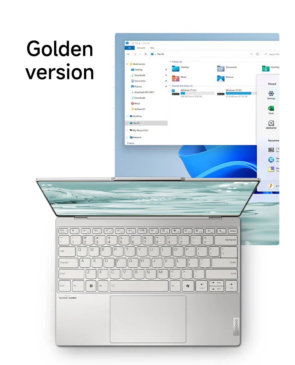 PC portable Lenovo Thinkbook X 2024 AI 13,5" 2,8K 120Hz Intel Core Ultra 5 125H/Ultra 9 185H 16G/32GB RAM 8400MHz PCIE4.0