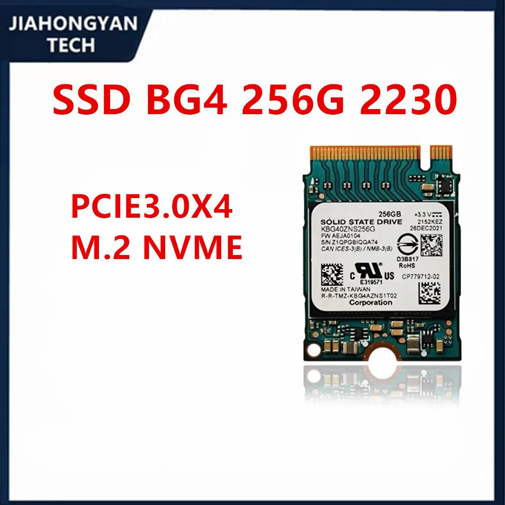 Original pour KIOXIA BG4 BG5 BG6 256G 512G 1 To 2230 M.2 Caméra Disque SSD PCIe3.0x4 4.0X4 NVMe M.2 Surface SteamDeck