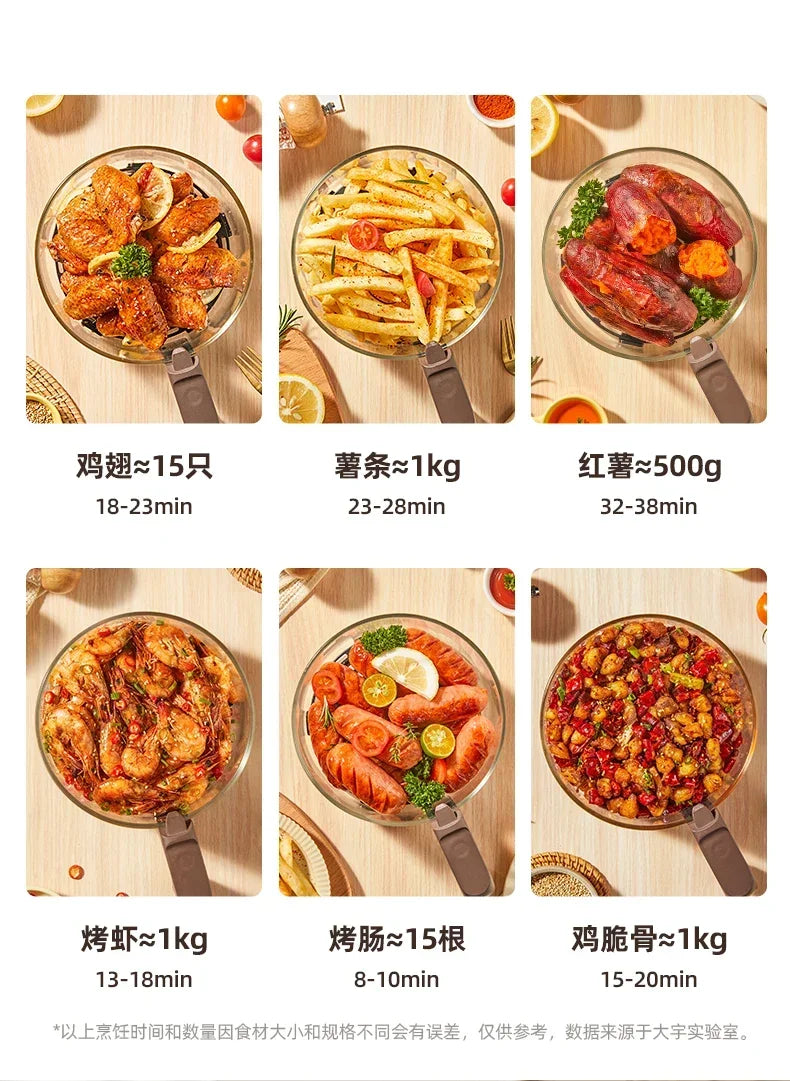 220V Upgrade Your Cooking Experience with Air Fryer: Smart, Multi-functional, and Convenient C