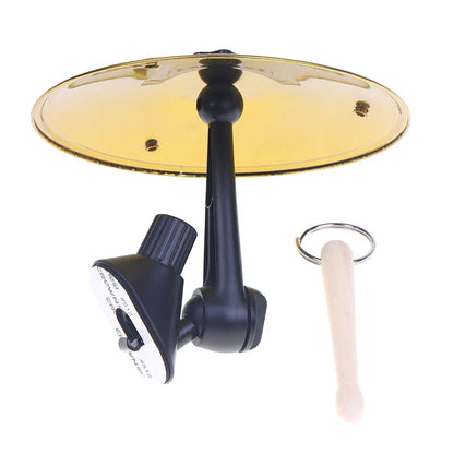 1 pièces soucoupe musicale voiture Crash cymbale alliage voiture Crash tambours cymbale évent tambour Mini tambour facile à installer Clip-On Mini pour évent