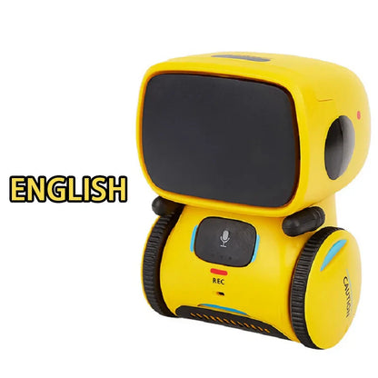 Robot jouet Robots intelligents Version russe, anglaise et espagnole jouets à commande vocale et tactile Robot RC éducatif interactif